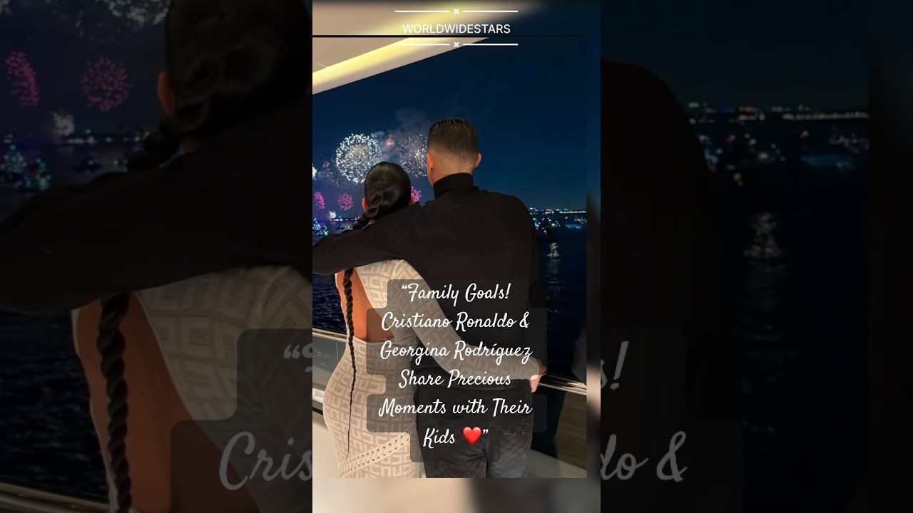 “Family Goals! Cristiano Ronaldo & Georgina Rodríguez Share Precious Moments with Their Kids ❤️”