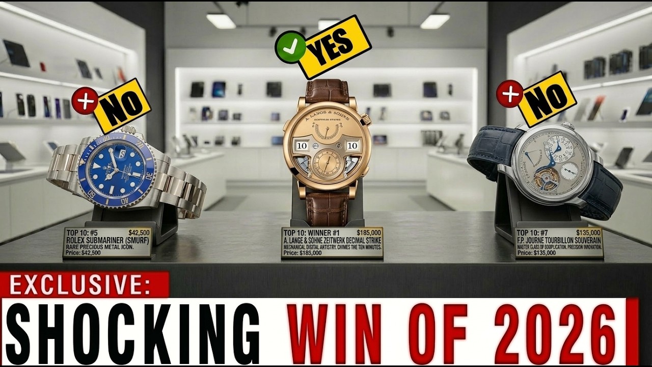 Top 10 Luxury Watches That Define True Elegance in 2026 — #1 Is the Most Coveted Watch on Earth!