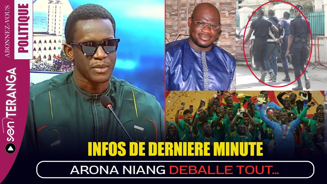 🛑URGENT -Kader (SEN TV) ARR&Ecirc;T&Eacute; -Le Tas confirme le recours : Arona Niang  sans filtre balance...