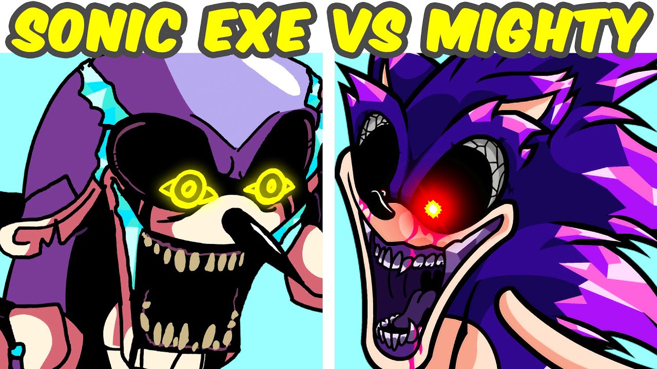 FNF VS TripleTrouble Cover VS Sonic EXE VS Mighty ZIP VS D-Sides EXE (MOD) | Friday Night Funkin