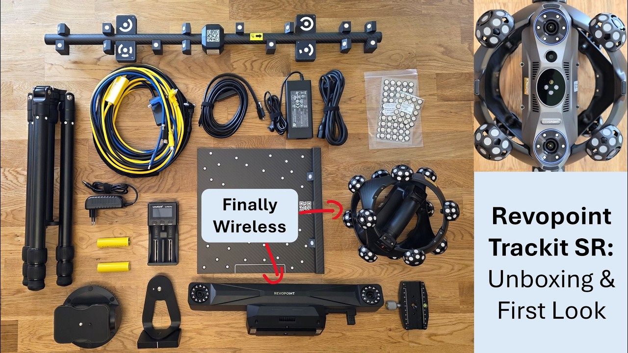 Revopoint Trackit SR: Unboxing & First Look