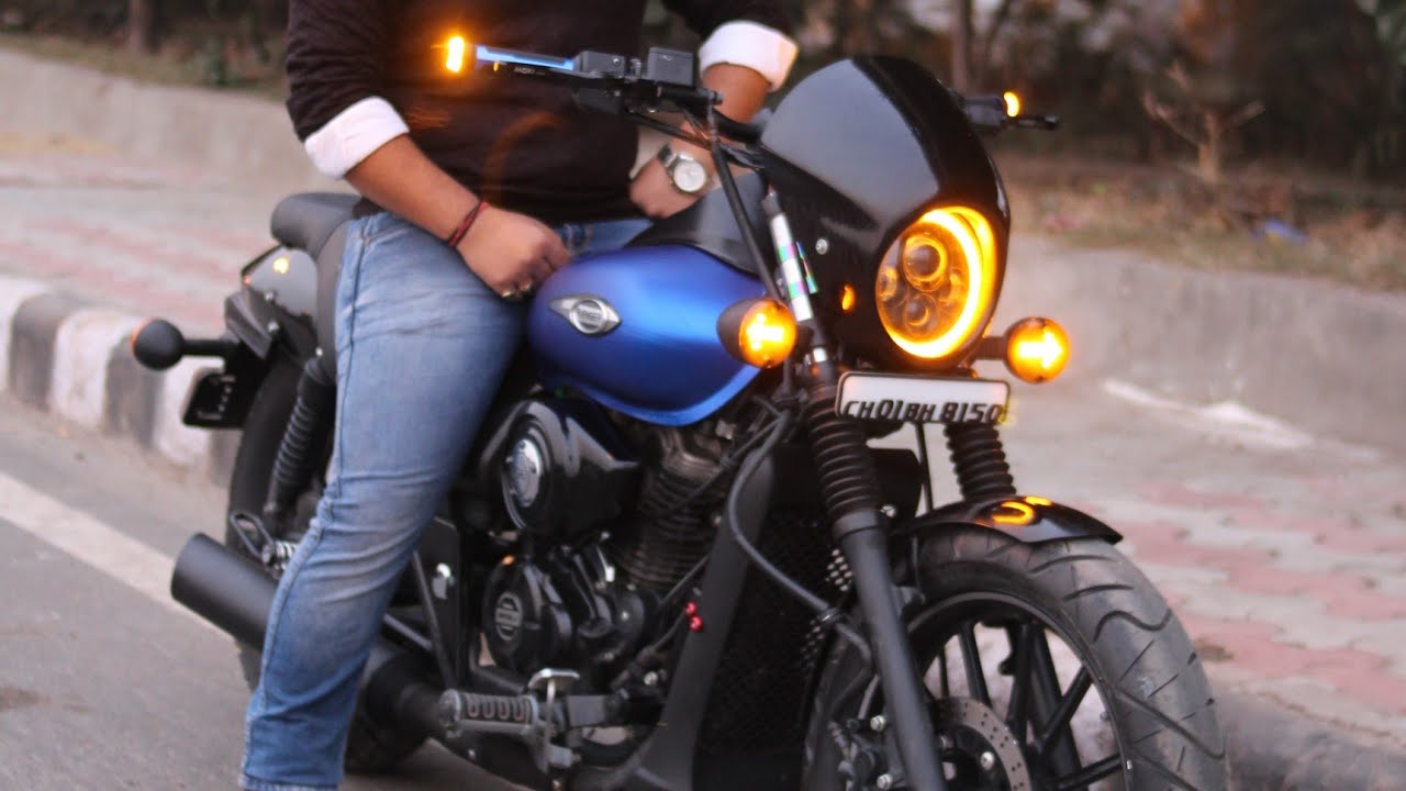 Avenger modified into Harley Davidson | Bikes Modifications | Custom Motorcycles | THE BIKERS