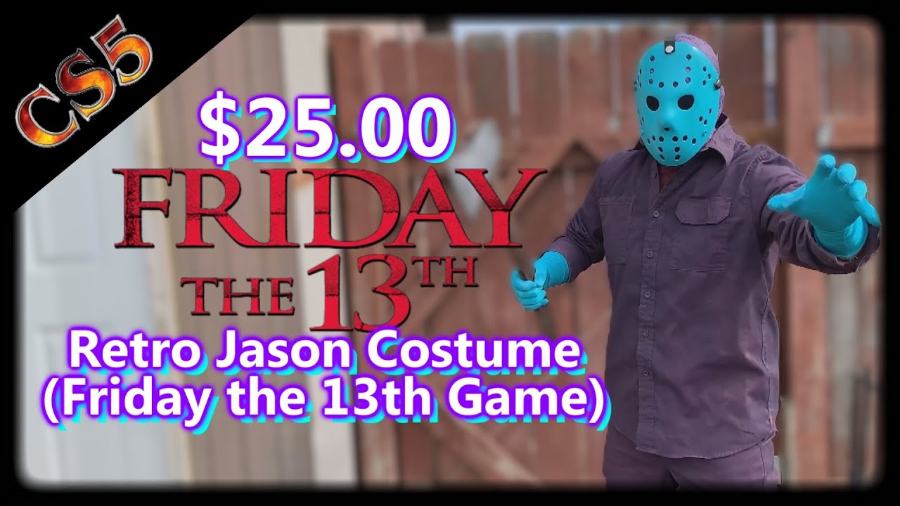 $25.00 Retro Jason Costume | step by step tutorial | CS5's Cost Cut Costume Tutorials