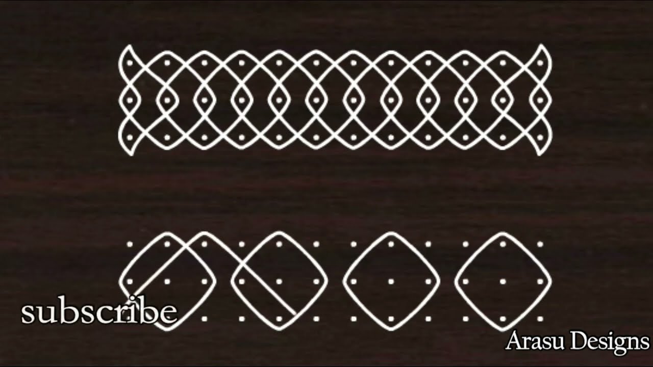 Sikku side border collection || new side border kambi design || side border collection by Arasu
