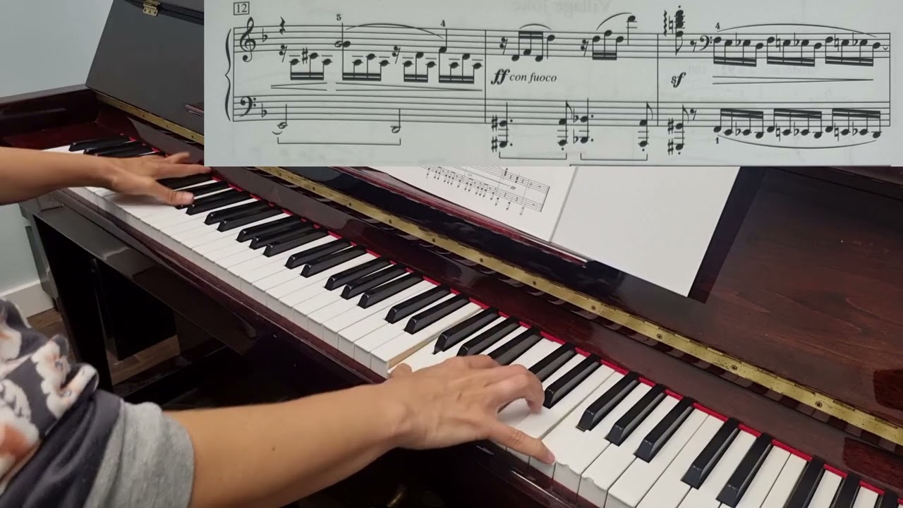 BURGMÜLLER. The Storm, op. 109, no. 13. With Sheet Music. (RCM L.8)