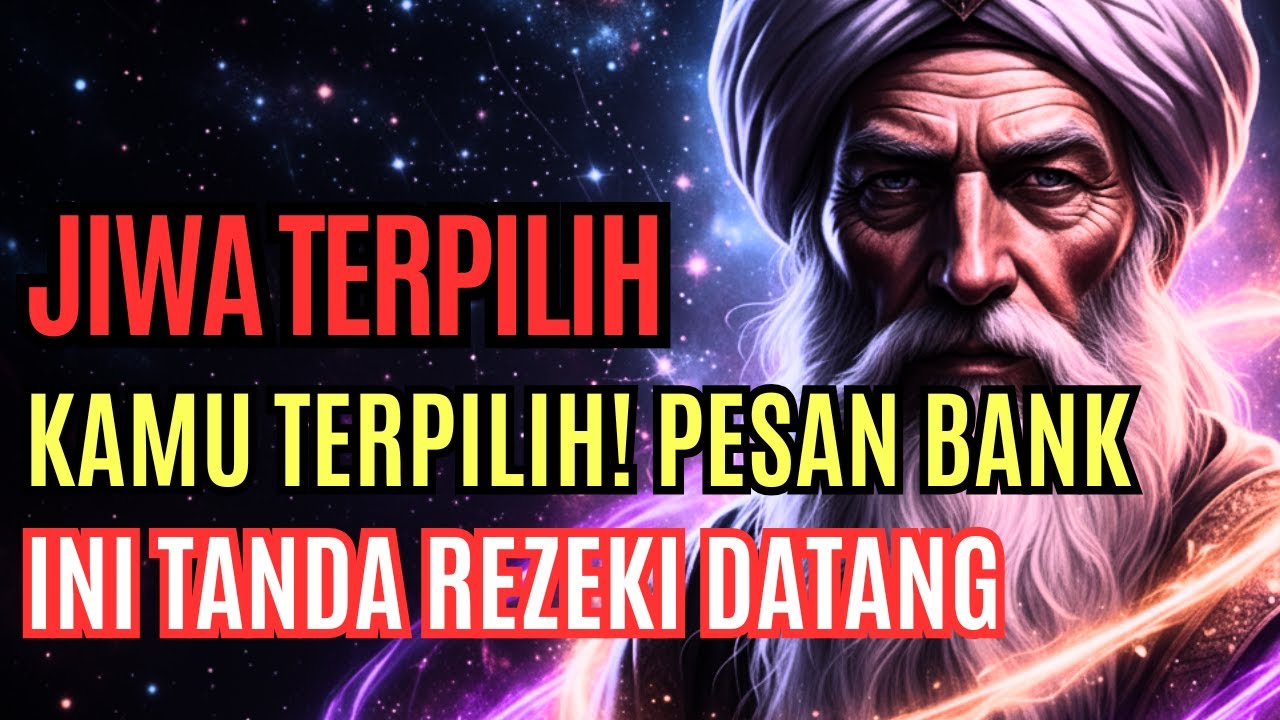 🔥 JIWA TERPILIH✨️ Kamu Terpilih! Pesan Bank Ini Tanda Rezeki Datang