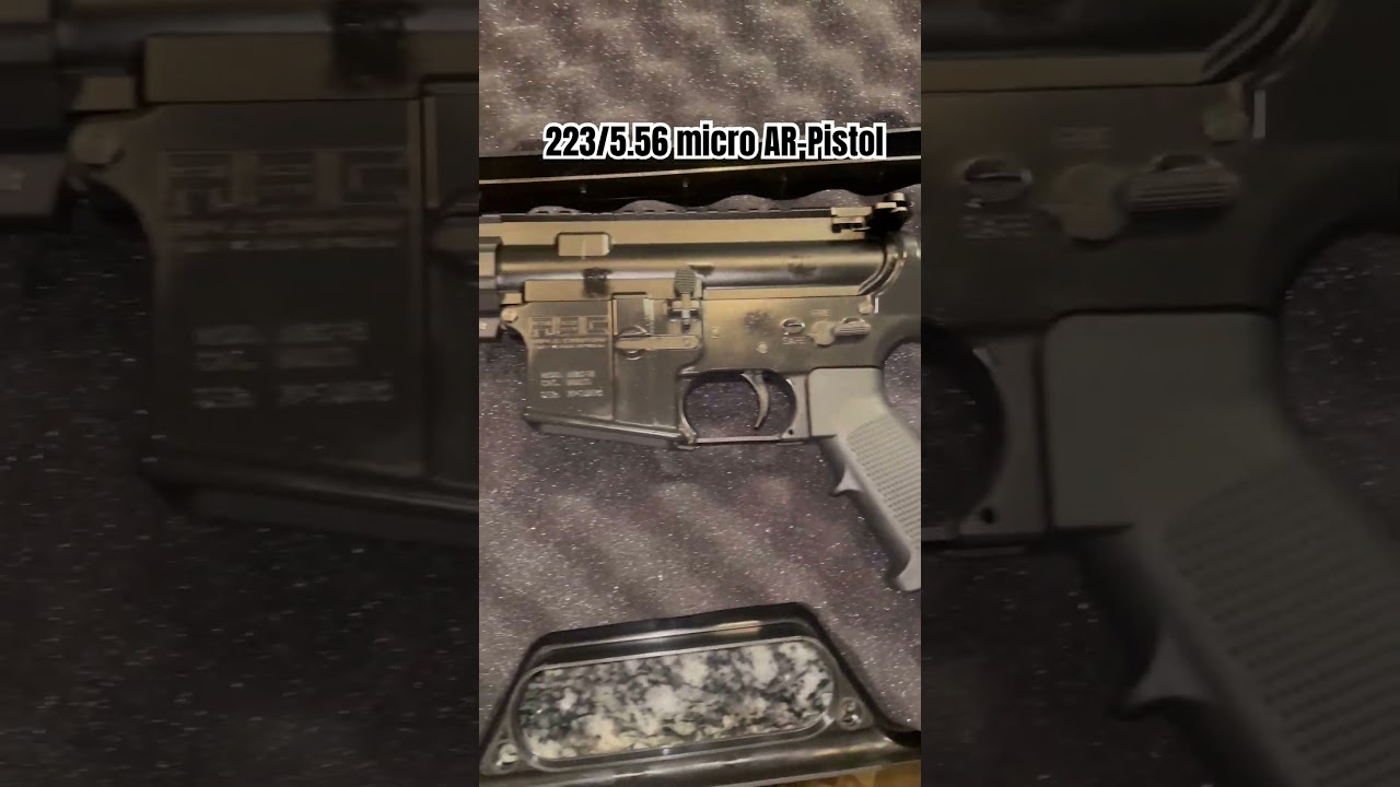 .223/5.56 NATO MICRO AR PISTOL 😮&zwj;💨 #223 #arpistol #556 #762 #glock #abcrifle #magdump