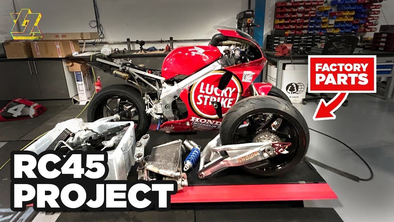 Legendary 90s Honda RC45 | Rebuild with Factory Parts