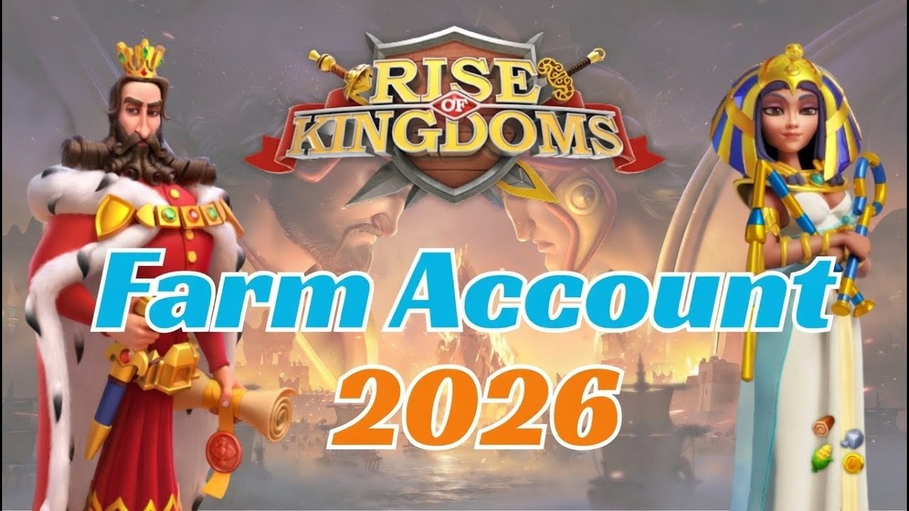 Farm Account 2026 | Rise of Kingdoms 🌾🌾🌾