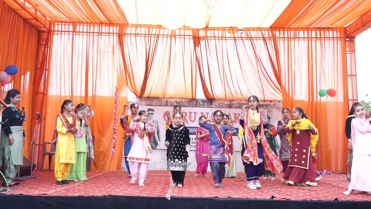 Giddha by Junior girls #performance  at Guru Nanak international public school Annual Function 2026