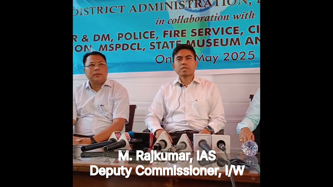 Mock Drill-Operation Abhyaas at Manipur Fire Service H.Q., Imphal
