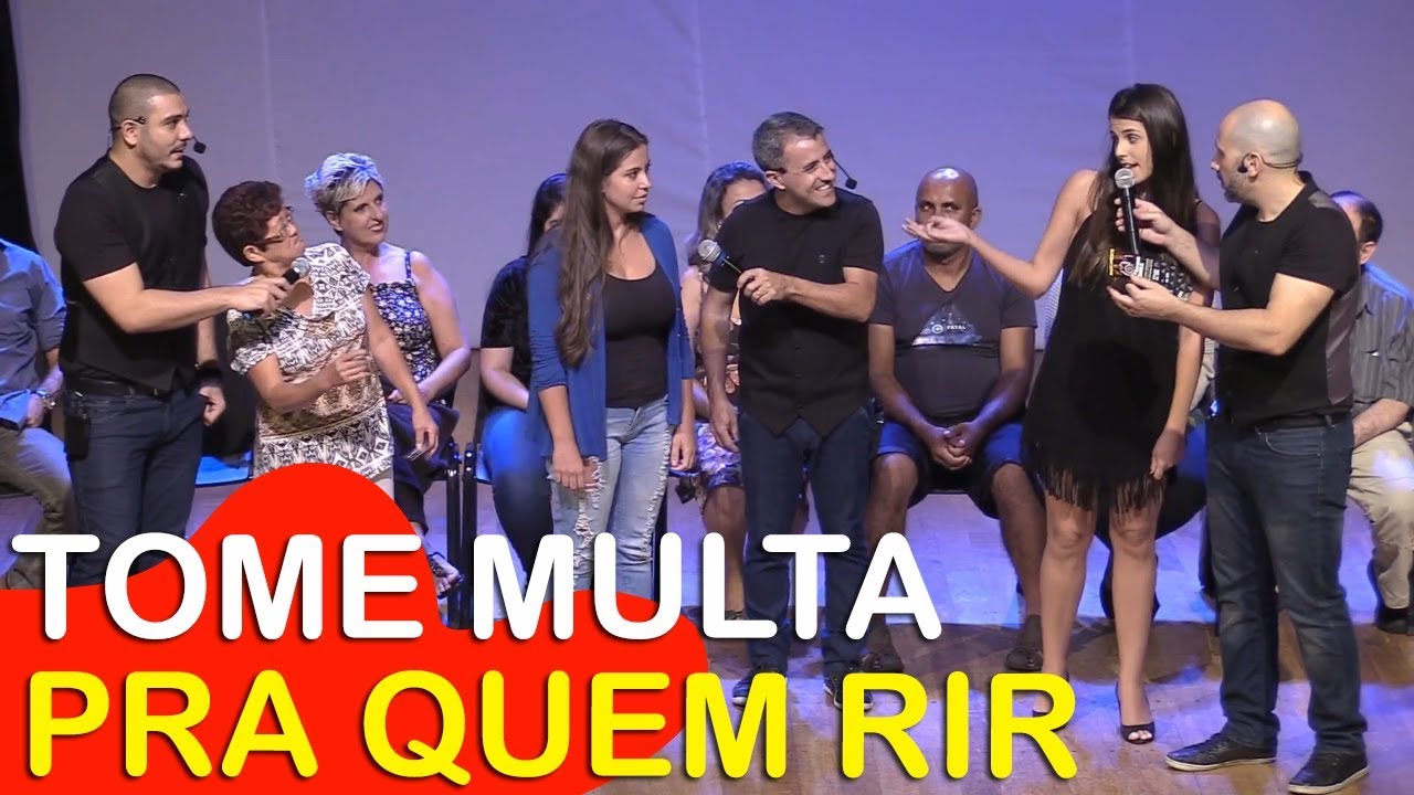SHOW DE HIPNOSE C&Ocirc;MICA - TOME MULTA PRA QUEM RIR (24/02/18)