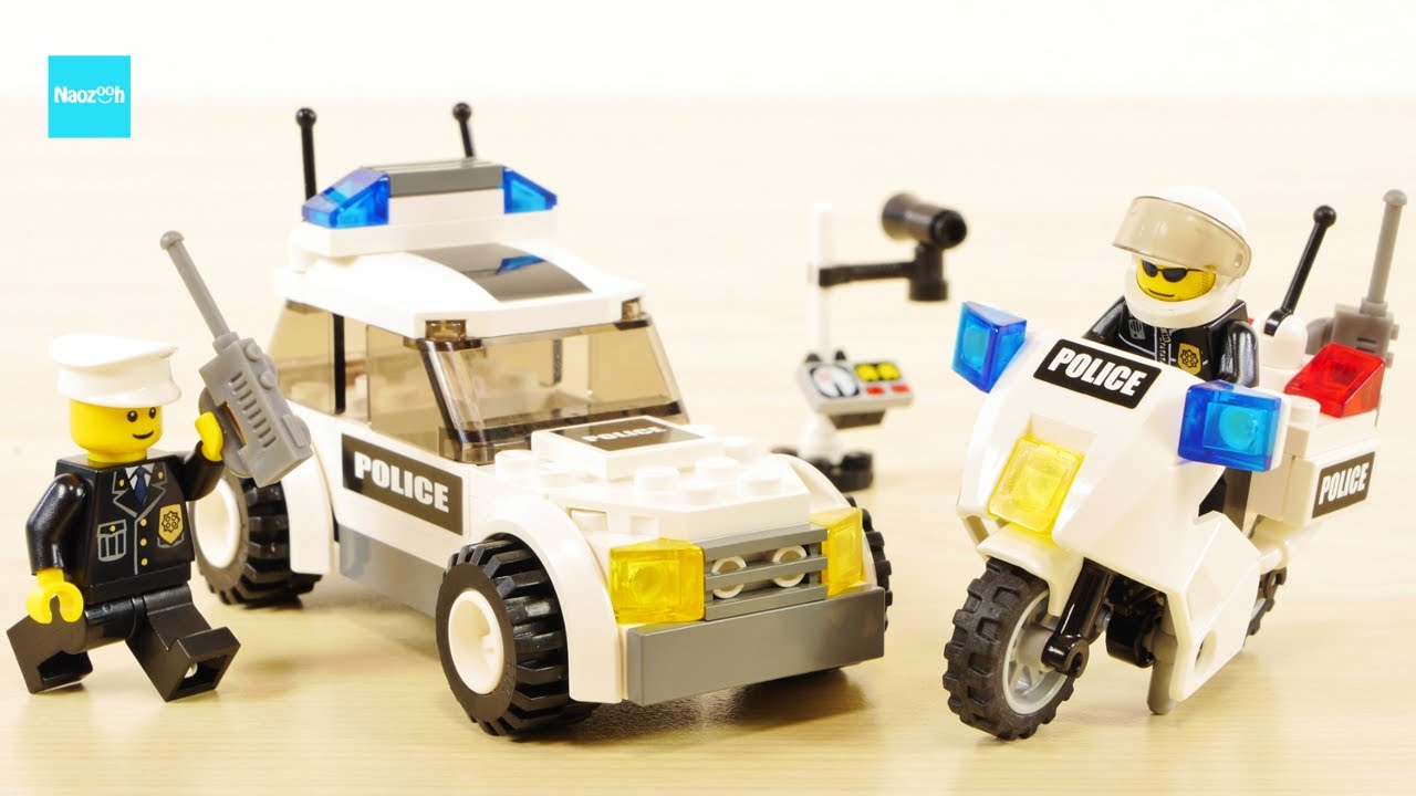 レゴ シティ ポリス 白バイ ポリスカー 2セット 7235 7236 ／ LEGO City Police Motorcycle Police Car Speed Build & Review