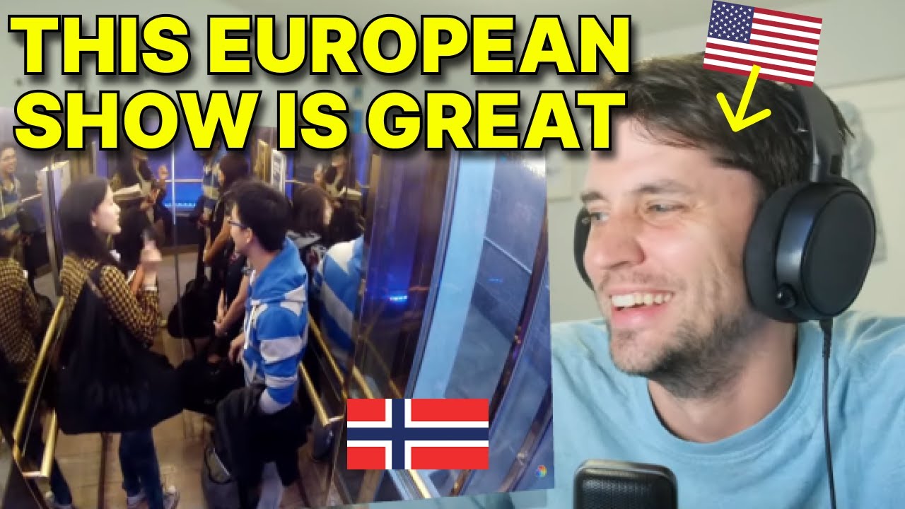 Ylvis Prank (The Intelevator) American Reaction
