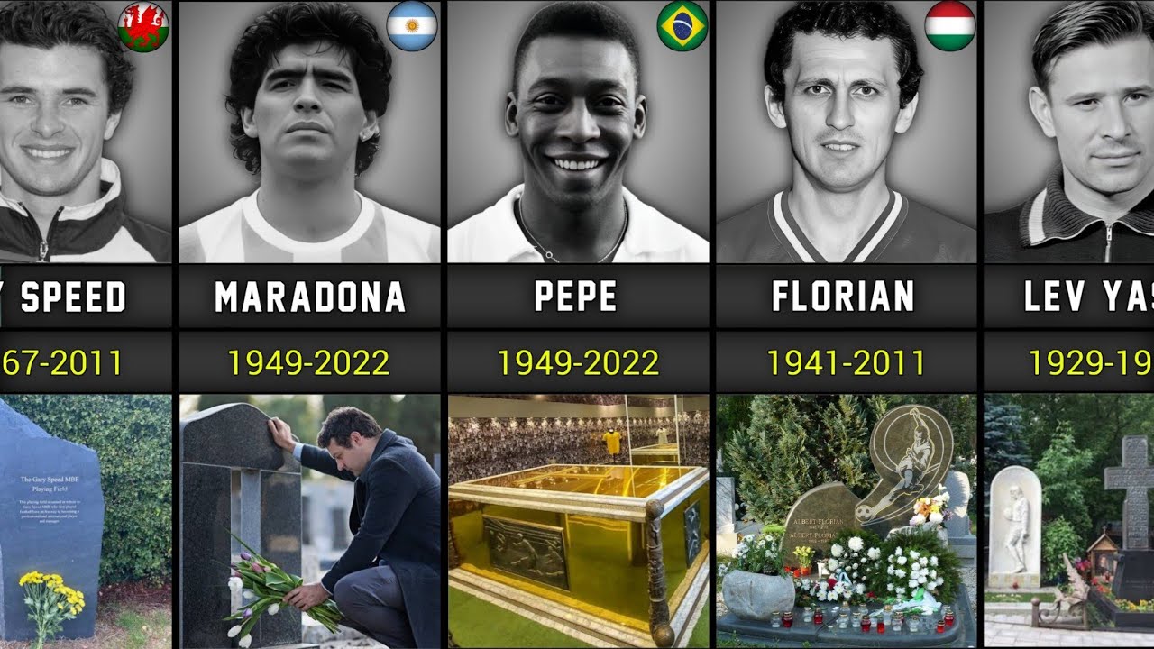 Where Legends Rest: Tombstones of Iconic Footballers
