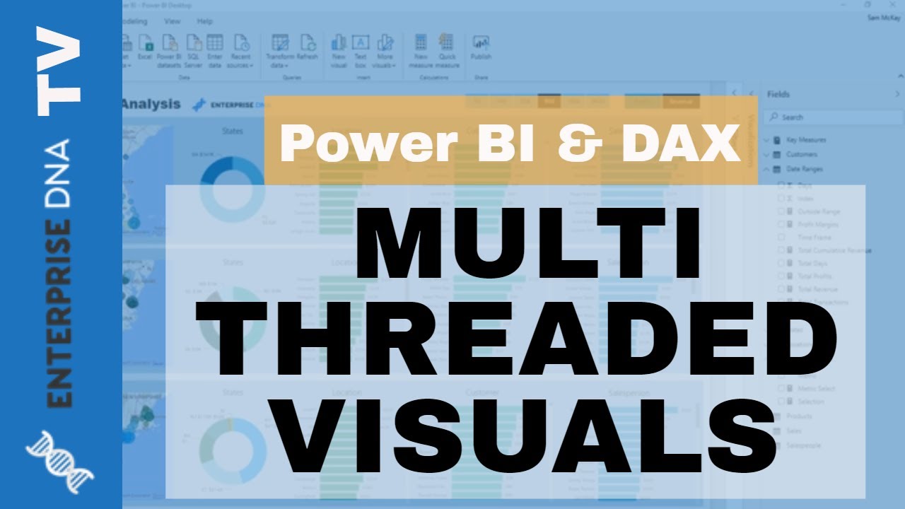 Showcase Insights Using The Multi Threaded Dynamic Visuals Technique In Power BI