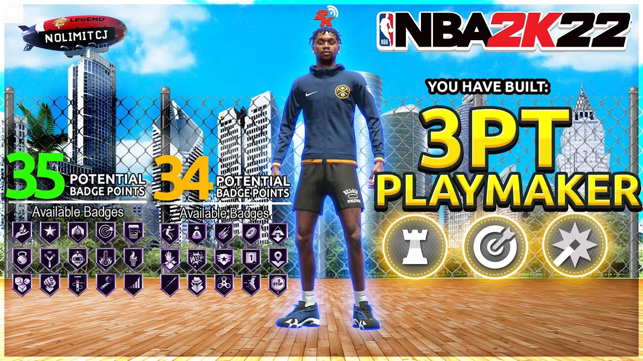THIS PG BUILD WILL RUIN NBA 2K22! BEST ISO 3PT PLAYMAKER NEXT GEN! 99 3pt, 95 BADGES, Contact Dunks