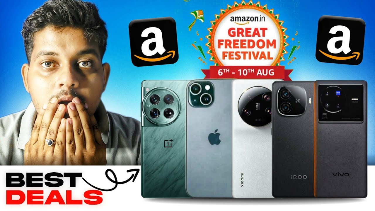 amazon great freedom sale 2024 - best 5g mobile offers 🤩