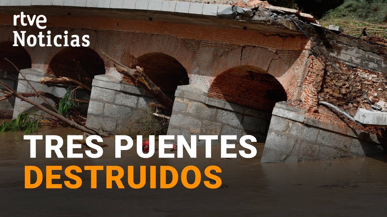 DANA: DOS personas DESAPARECIDAS y CIENTOS de RESCATES en la COMUNIDAD de MADRID | RTVE Noticias