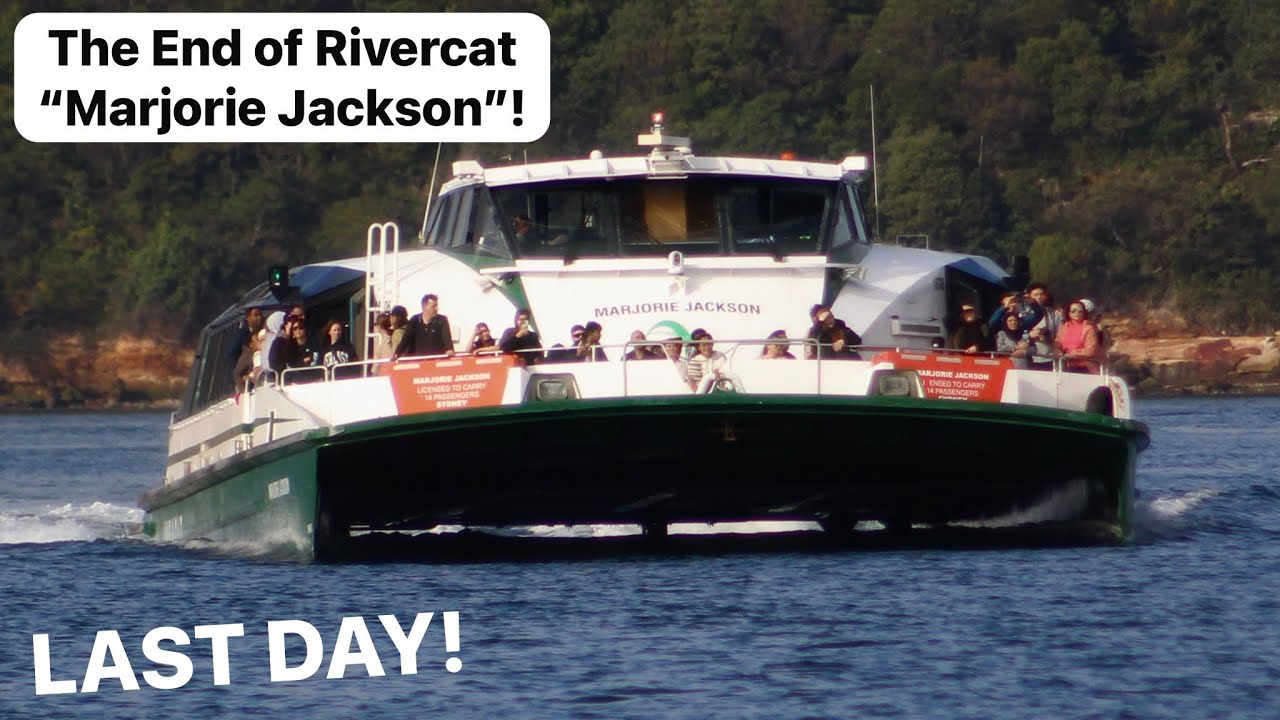 FINAL DAY of Service for Rivercat Ferry MV Marjorie Jackson! | Ferry Vlog #48