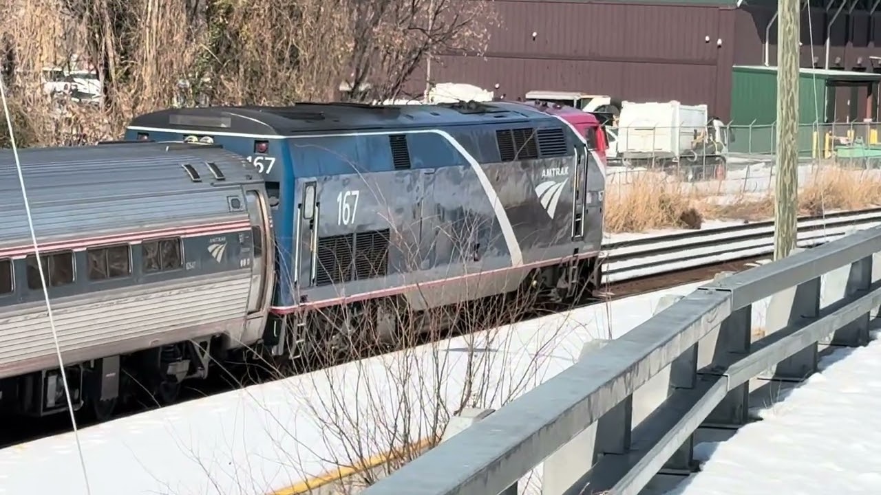 Amtrak 178 arrives in Lynchburg early
