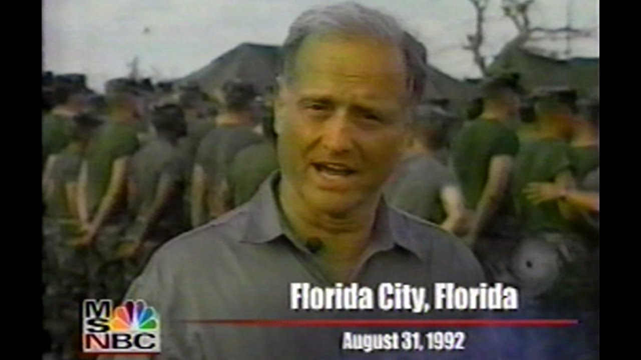Документальный фильм MSNBC об ураганах 1999 года (Эндрю, Хьюго, Флойд и другие исторические штормы)