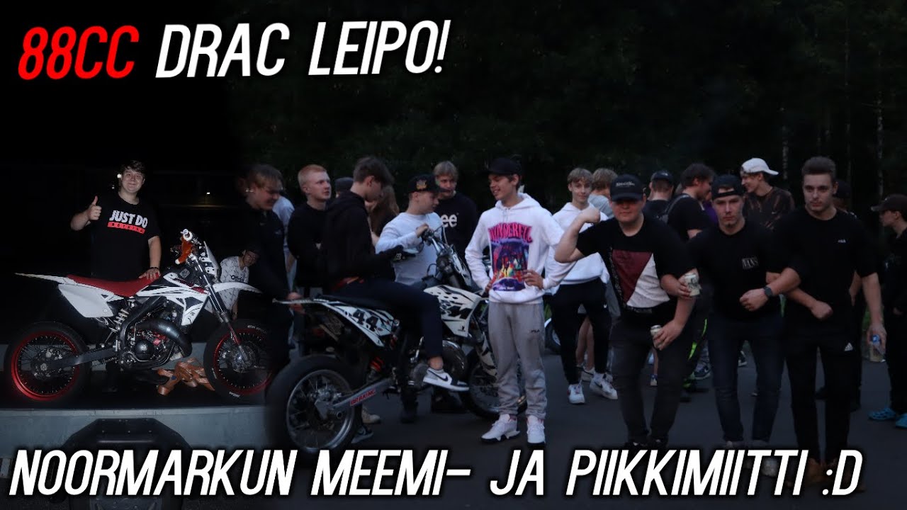 88cc Drac leipoo, haastatteluja ja häröilyä! :D | Noormarkun miitti 19.8