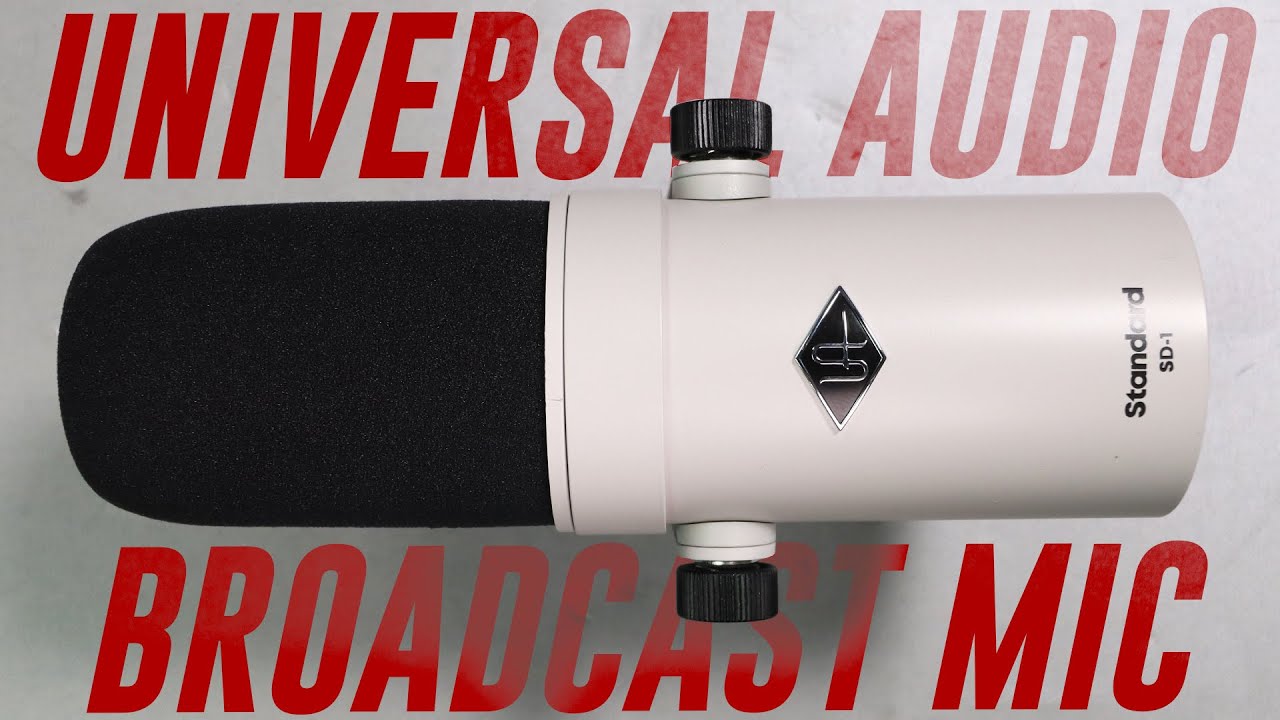 Обзор/тестирование Universal Audio SD-1 (в сравнении с SM7b, RE20, Dynacaster и другими)