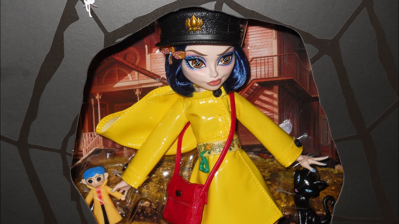 Monster High Skullector Coraline Review 💛🐈‍⬛ AÚN NO HA SALIDO A LA VENTA?? 