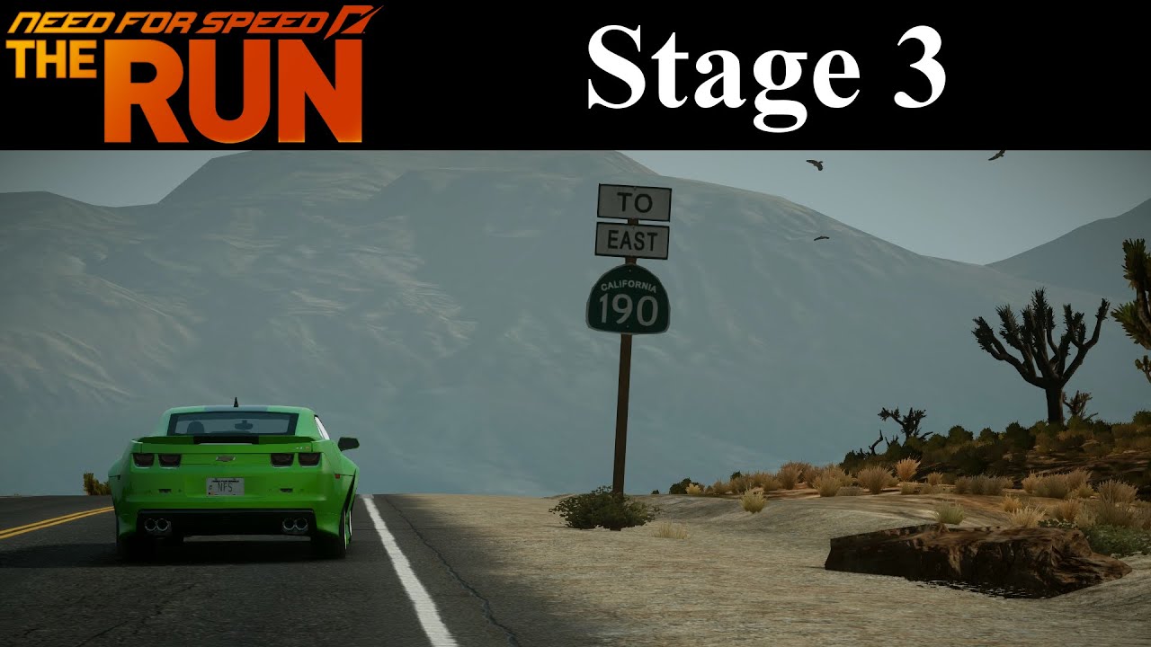 NFS The Run Tracks - Stage 3 (Death Valley)