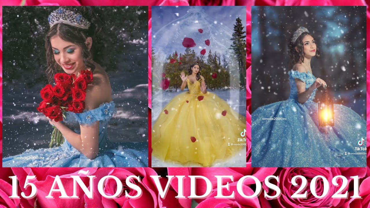 Vestidos Tipo Princesa para 15 Años 2021 EN VIDEO,Vestidos QUINCE AÑOS 2021💜TEMÁTICAS 15 AÑOS 2021