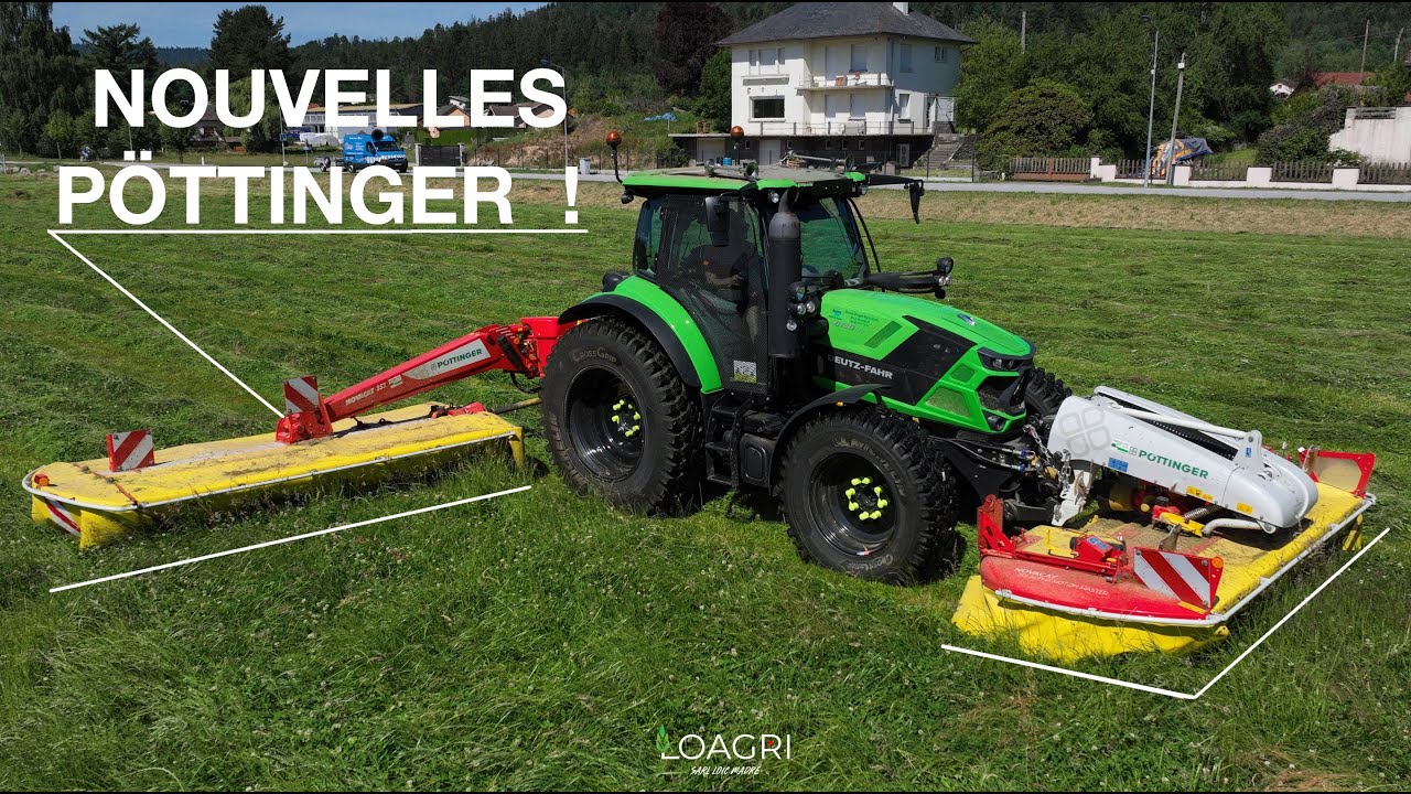 🌾 FAUCHAGE 2022 : NOUVELLES PÖTTINGER 7M pour THEO ! 🤙💨