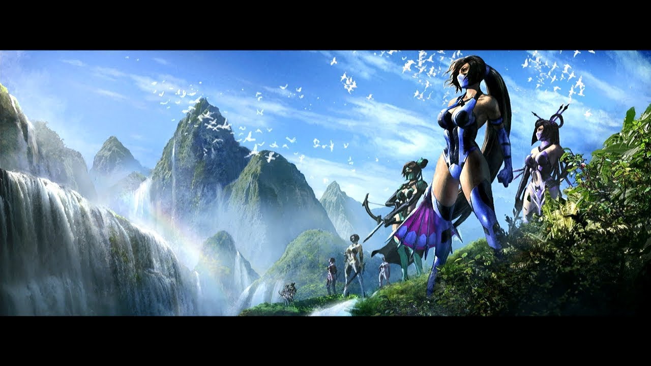 Mortal Kombat VS. DC Universe (PlayStation 3) Arcade as Kitana