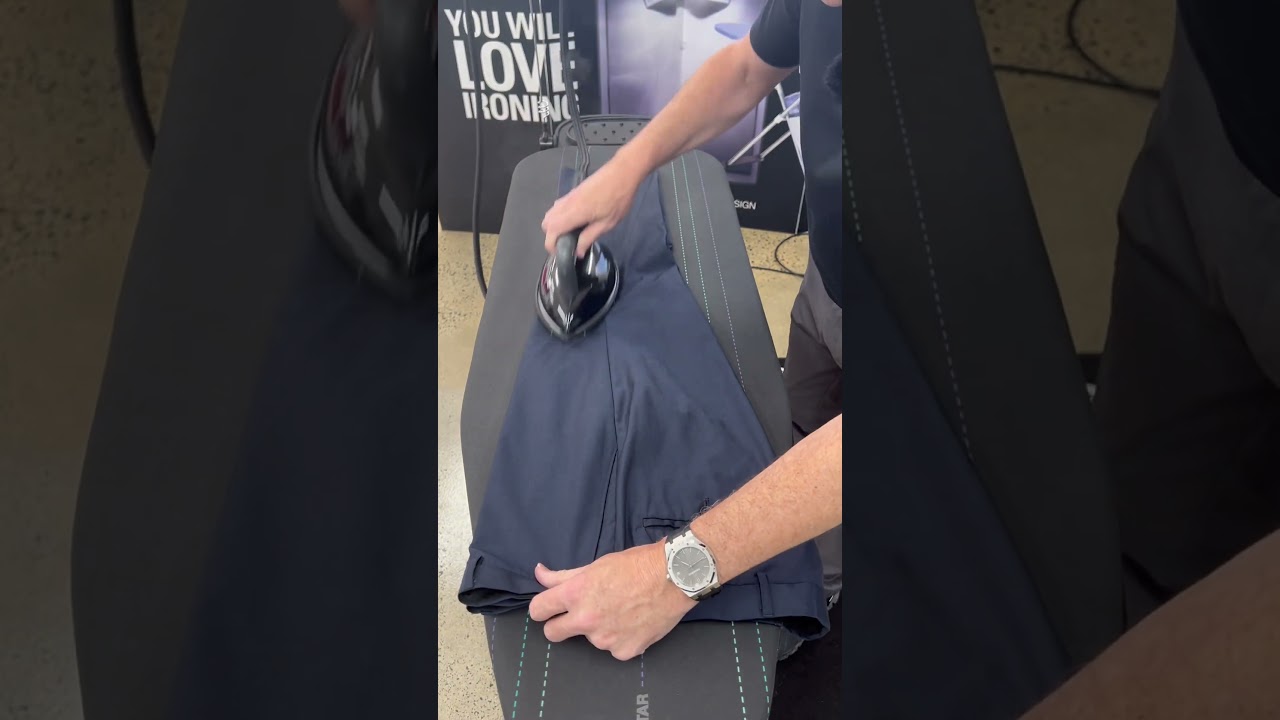 The iron dry cleaners hate part 2, the Laurastar Smart U ironing system. #laurastaraustralia