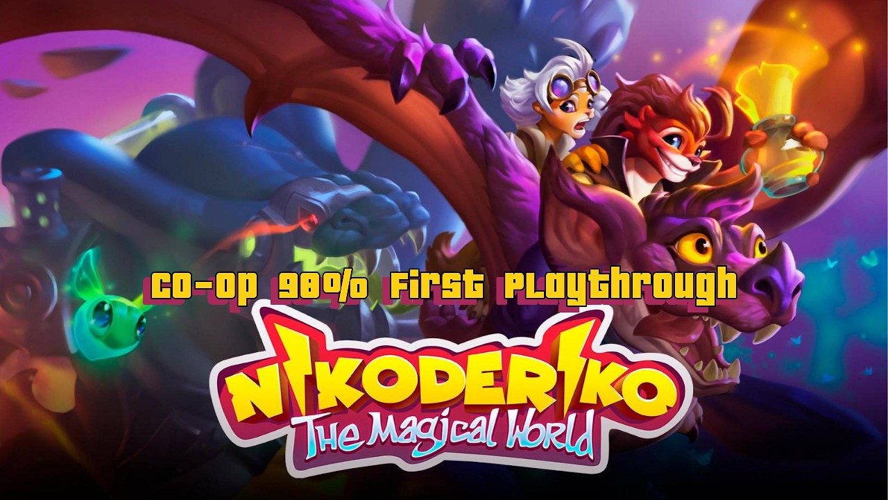 Nikoderiko : The Magical World 98% Co-op First Playthrough Full Gameplay (Part 1)