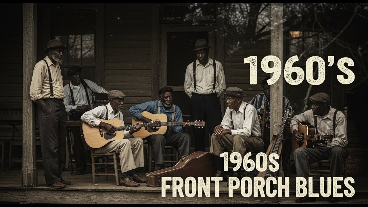 Deep Front Porch Blues | Old School 1960s Blues