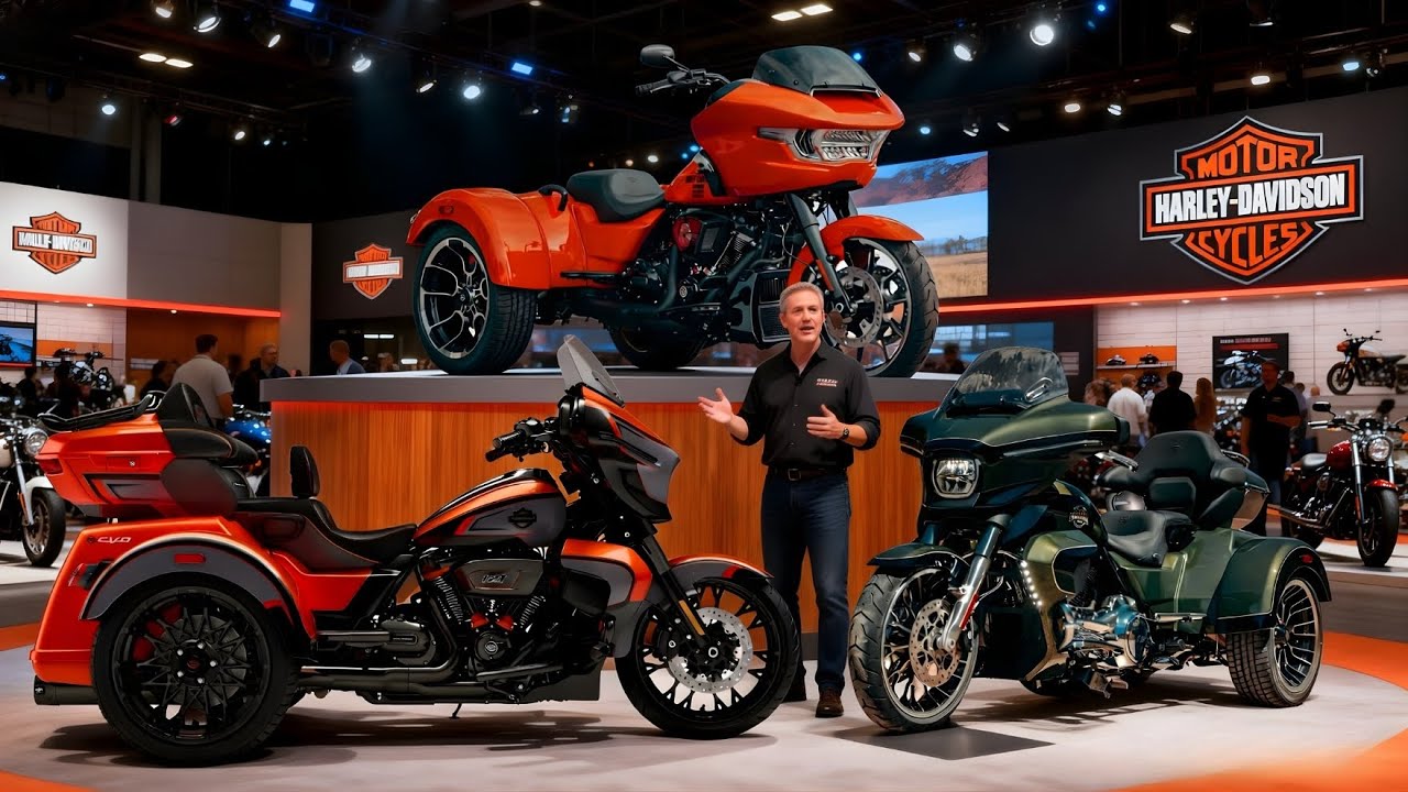 2026 Harley Davidson Trike | Road Glide 3, Street Glide 3 Limited, & CVO Street Glide 3 Limited