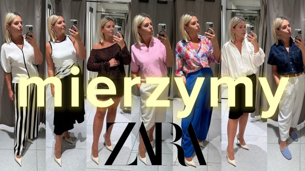 Mierzymy nowości ZARA 🤩 ale to jest dobre !!! Te spodnie są tego warte!!! 👌