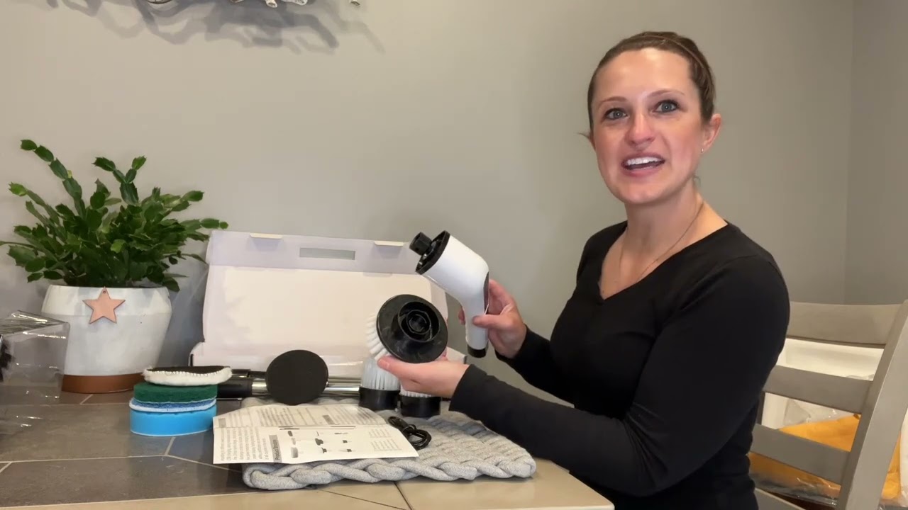 Review of Electric Spin Scrubber, Cordless Shower Scrubber