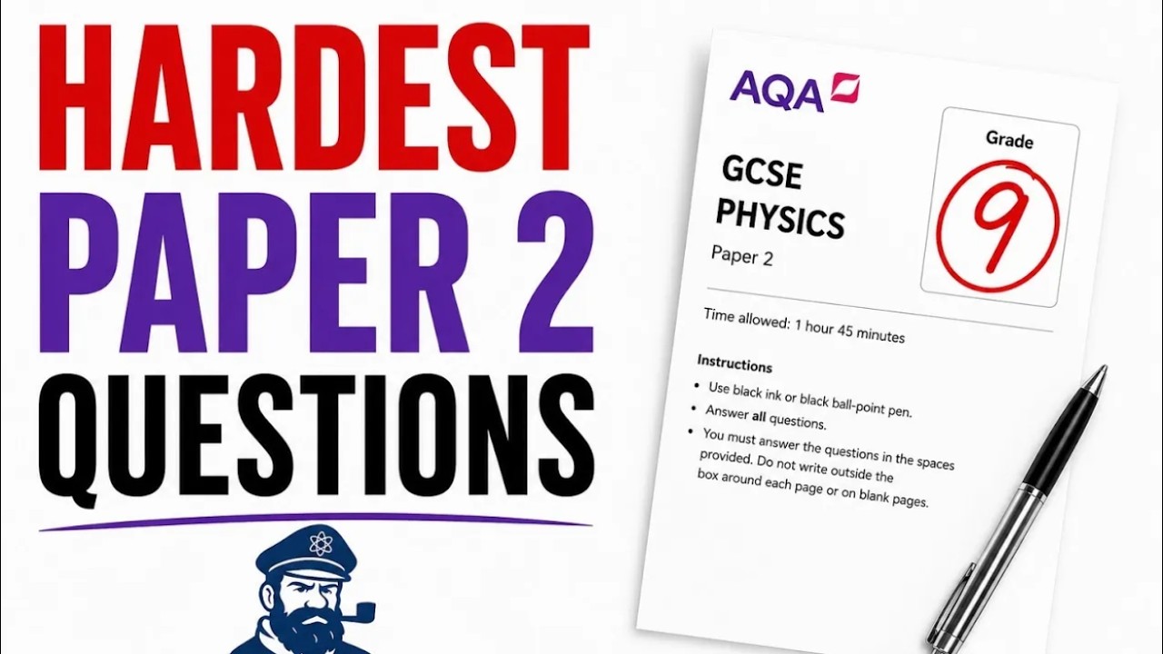 Вопросы из экзаменационной работы №2 по физике для 9 класса GCSE &mdash; объяснение!