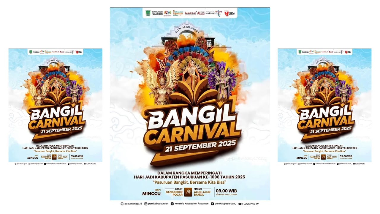 🔴 Live Streaming BANGIL CARNIVAL DALAM RANGKA HARI JADI KABUPATEN PASURUAN KE-1096