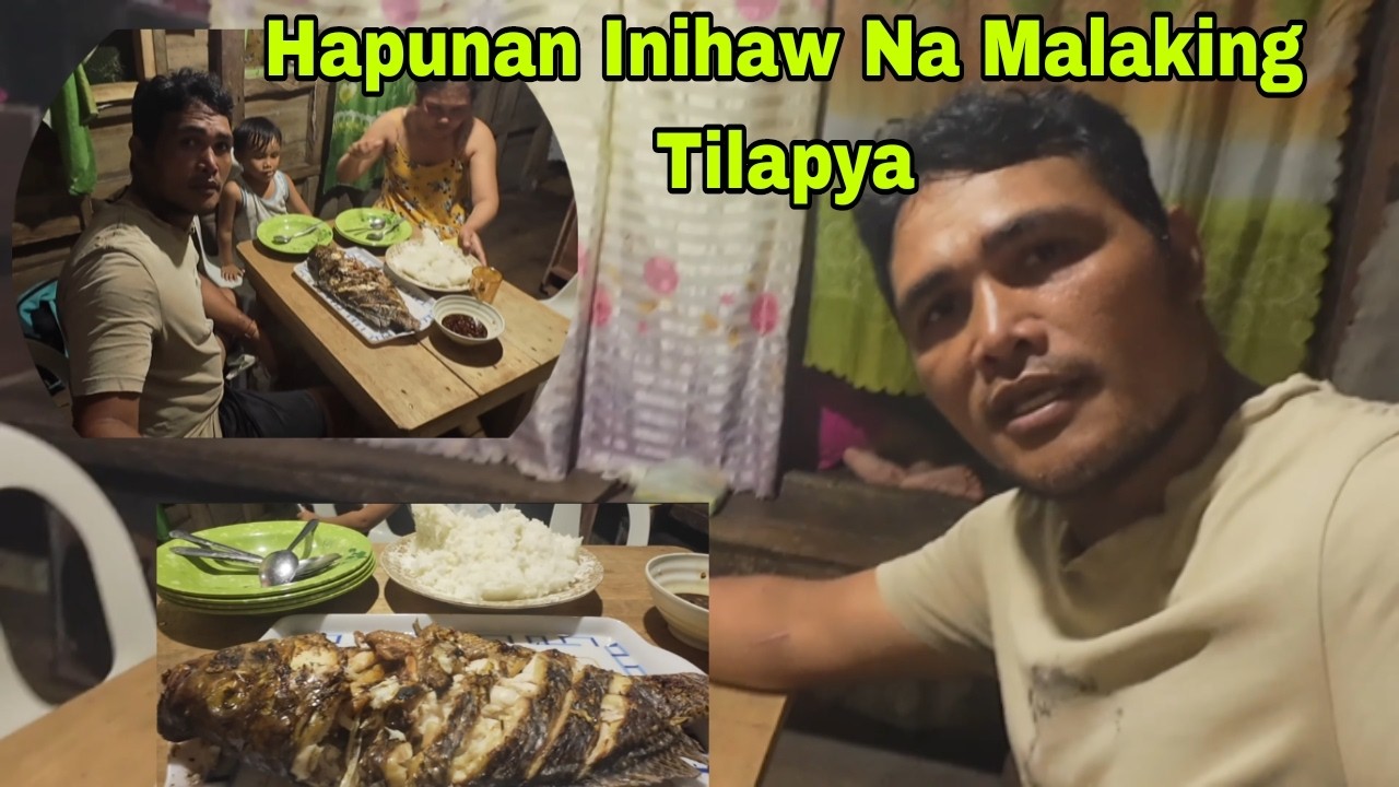 HAPUNAN INIHAW NA MALAKING TILAPYA