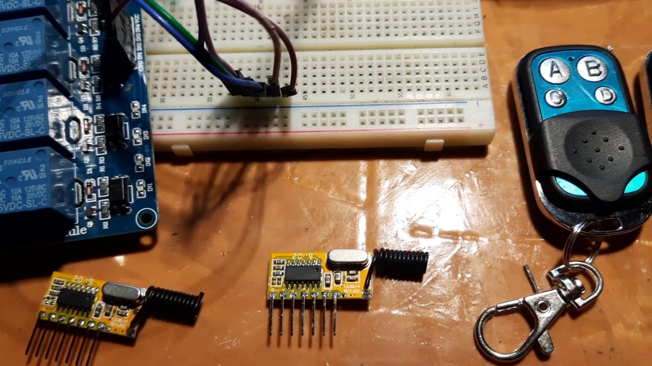 Odbiornik RXC6 433Mhz Superheterodyna PT2262