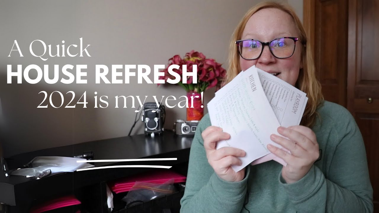 A Quick House Reset | New Year quick clean! | New cleaning system!