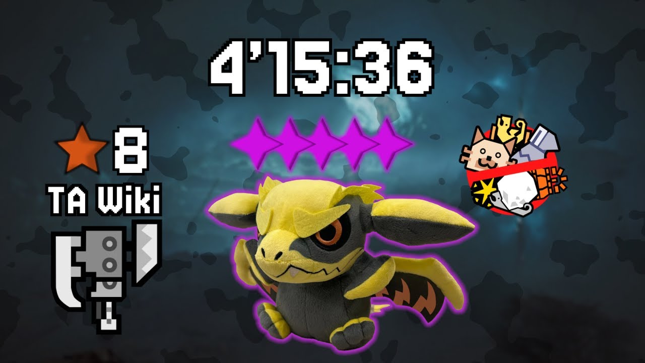 MHWilds | ★8 Tempered ♦︎5 Rey Dau | Switch Axe - 4'15