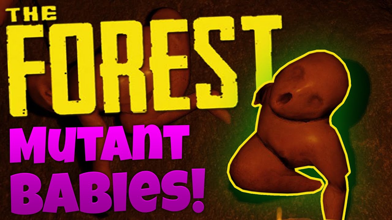 The Forest Gameplay - Cave Exploring - MUTANTS EVERYWHERE! - Let's Play The Forest Co-op Gameplay