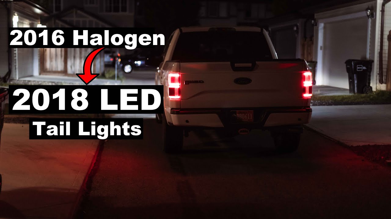 How to Swap your F150's HALOGEN Taillights for OEM LED!