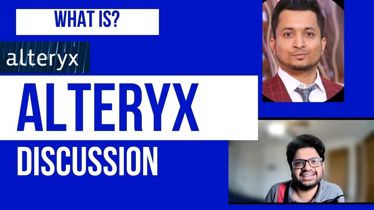EP 1 :What is Alteryx? Know from a Alteryx Expert.. #Alteryx#Developer