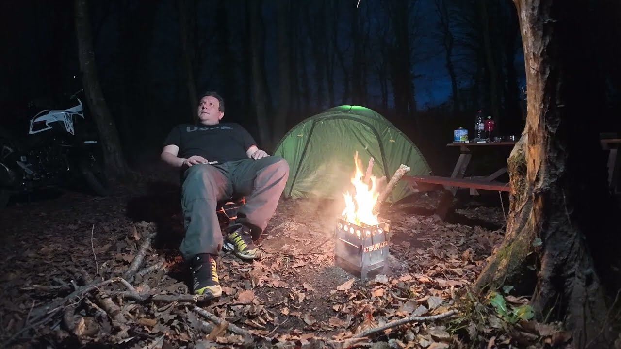 Geceyi Ormanda Geçirdim! Kamp Tecrübem (ASMR)
