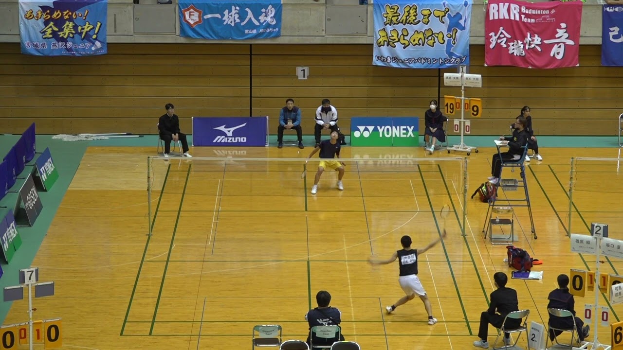 髙畠 央侑(WINNER・熊本県)vs 鈴木 大翔(NP神奈川・神奈川県) 男子シングルス６年生 ３回戦